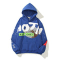 Men's and women's hip-hop graffiti letters Hoodie hoodie loose hoodie