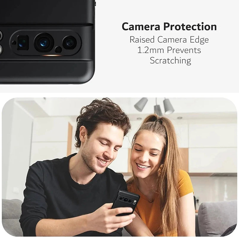 Ultra Thin Matte Silicone Case for Google Pixel 9A 9 8A 8 7A 7 6 6A Pro XL Solid Color Frosted Back Cover Slim Fit Shell Coque
