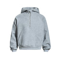 Zipper hoodie hooded