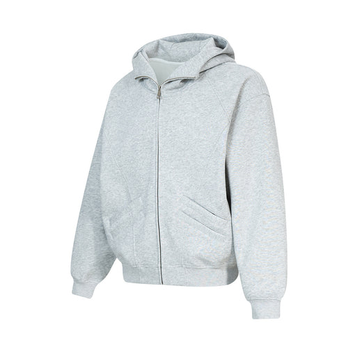 Cardigan zipper hoodie