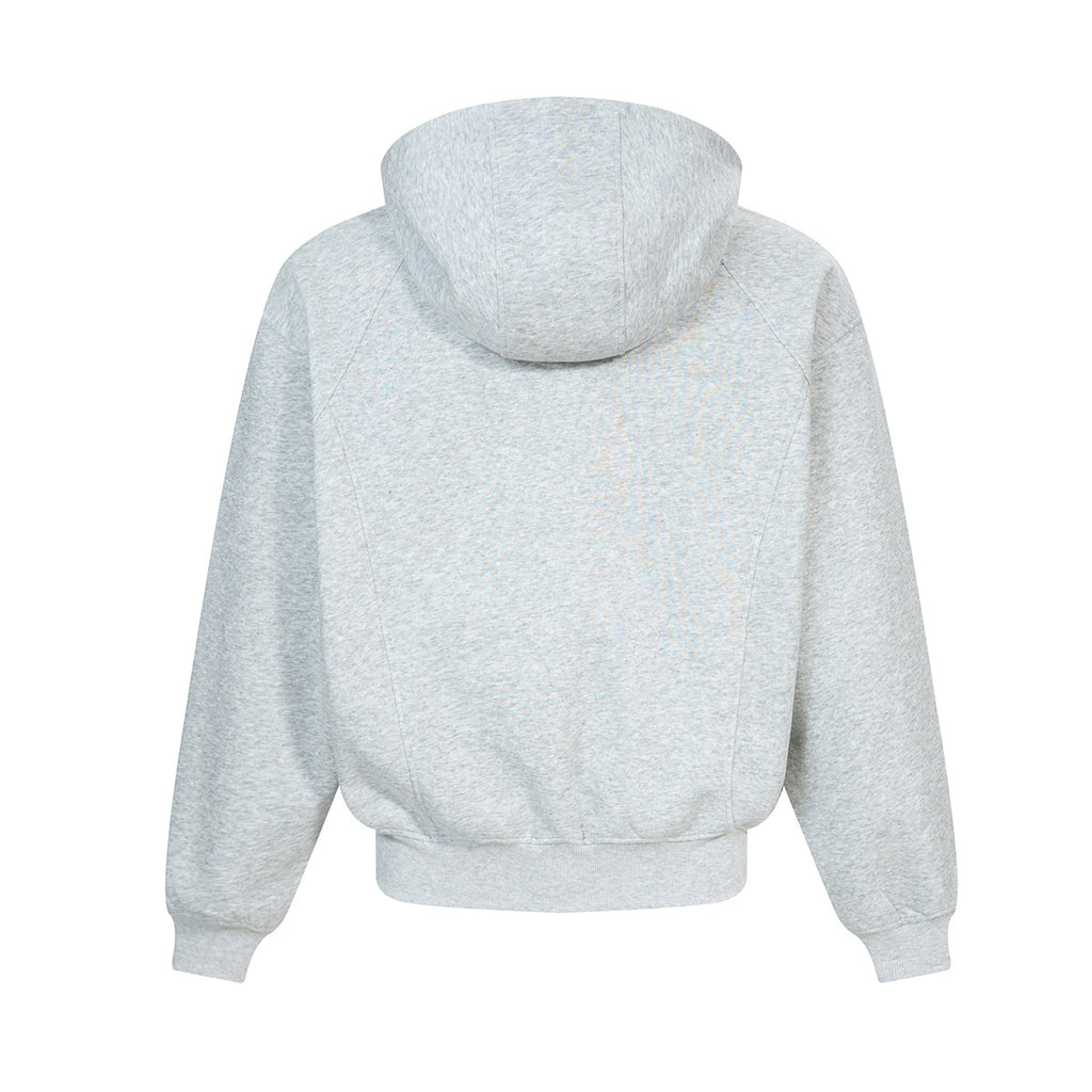 Cardigan zipper hoodie