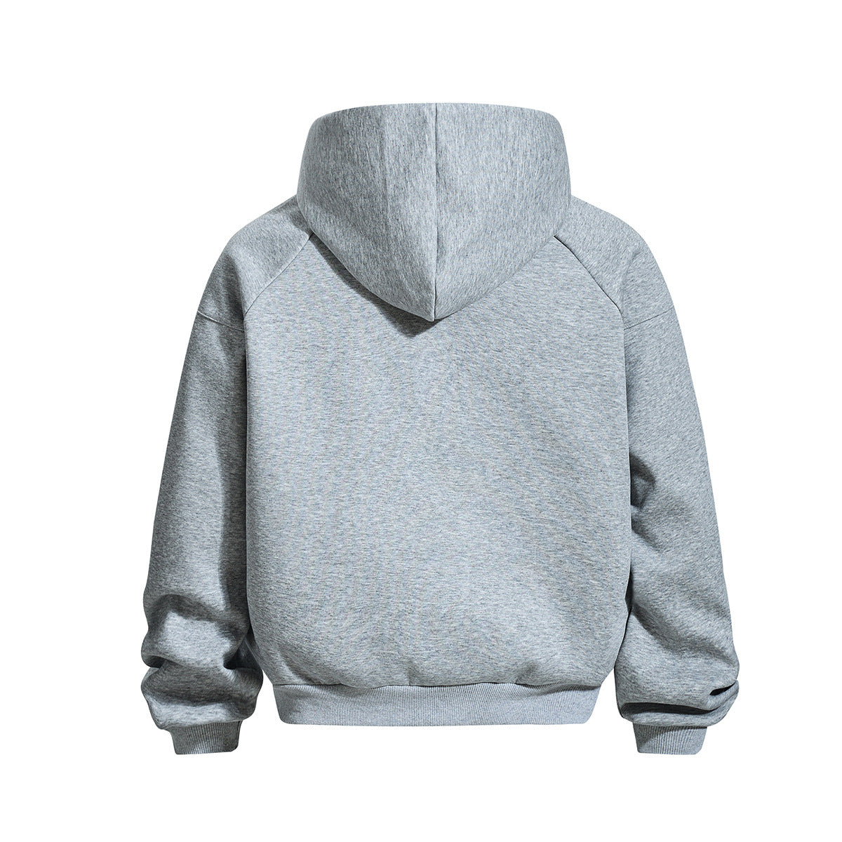 Zipper hoodie hooded