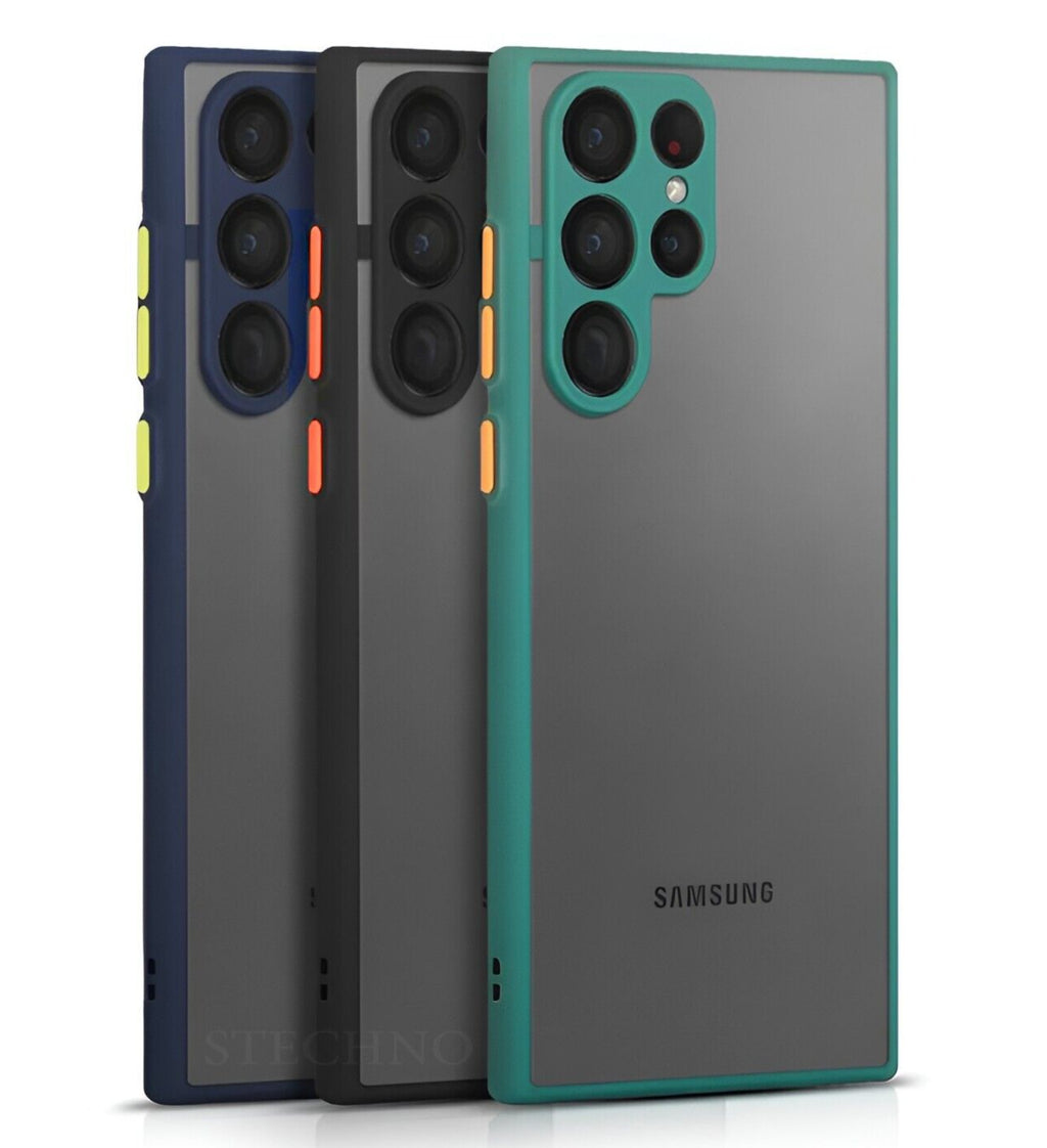 Armor Phone Case for Samsung available in multiple colors for Samsung S25 and S22 Ultra, offering shockproof protection.