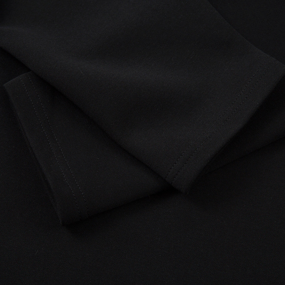 Half zip lapel hoodie