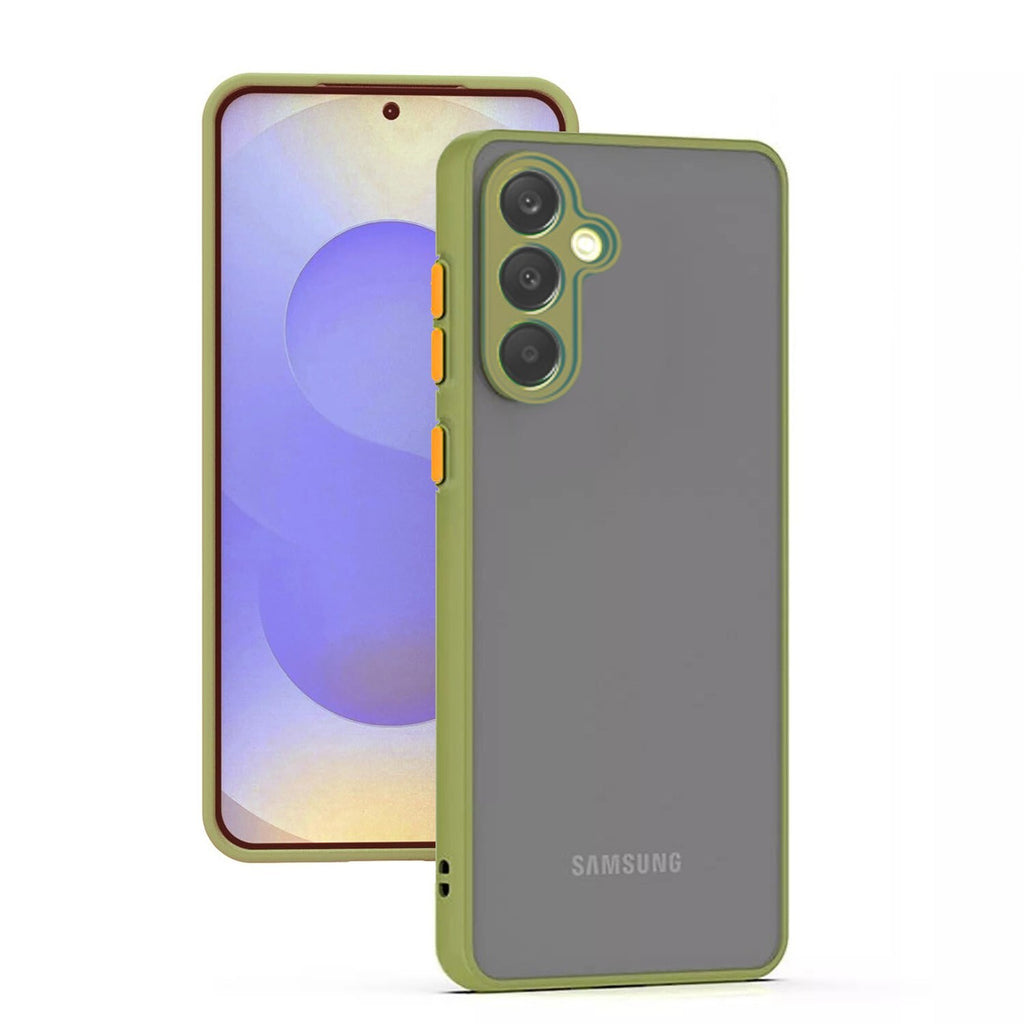 Comparison of Armor Phone Case for Samsung showing air cushion shock absorption and lens protection features.