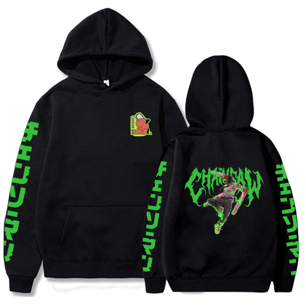 Hoodie Denji Chainsaw Man Electric Printed Hoodie