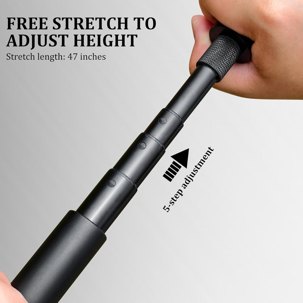 Golf Tripod & Monopod, Magnetic Swing Phone Holder 54" Adjustable Aluminum, Swing Training Aid Compatible with Magsafe Iphone Android Phones Camera Gopro
