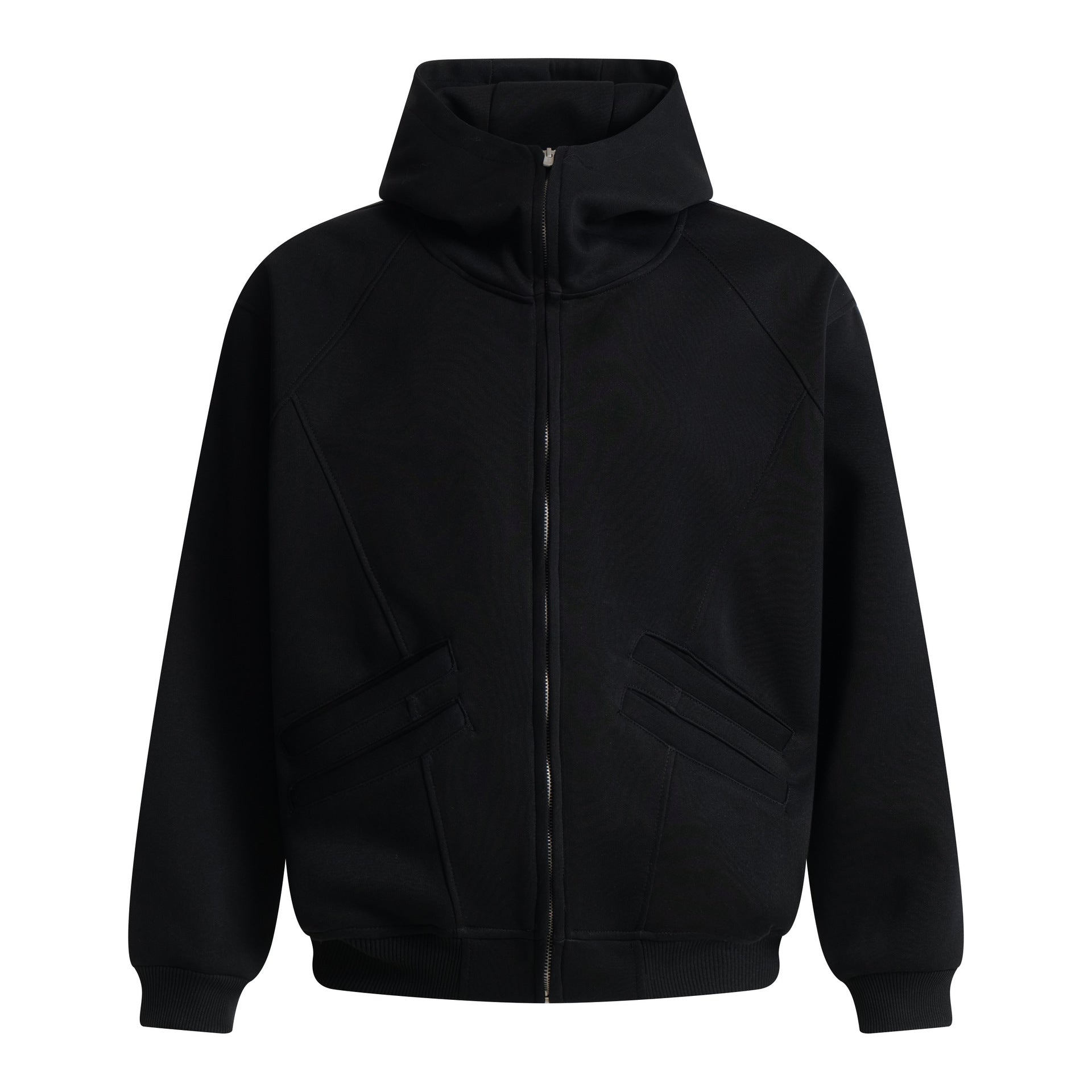 Cardigan zipper hoodie