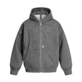 Splicing cardigan zipper hoodie
