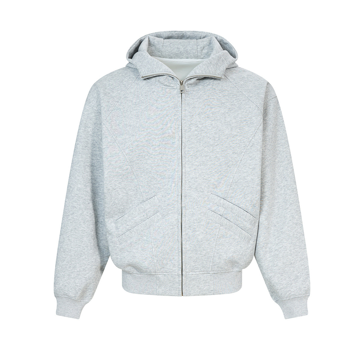 Cardigan zipper hoodie